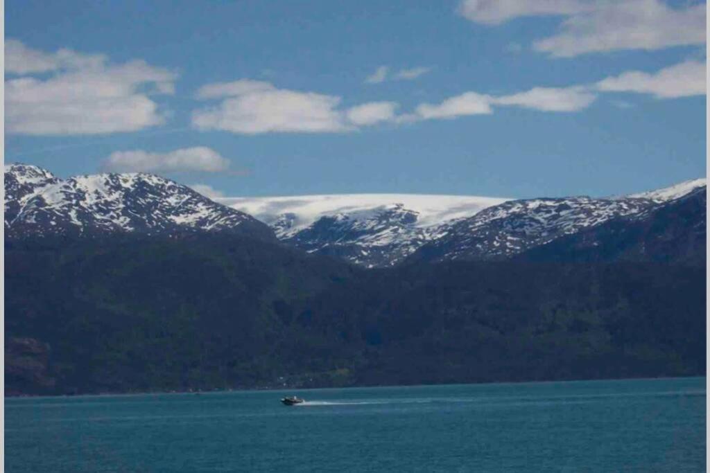 Panoramaresort In Hardangerfjorden Leilighet I Sjokanten Ved Hardangerfjorden For 7 Personer Boat , Sauna,Kajak, Sup For Rent Øystese エクステリア 写真